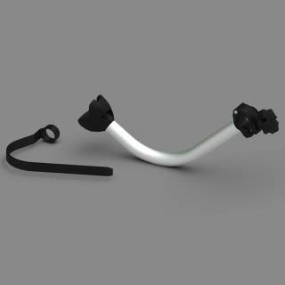 1 - Blocco Portabici Fiamma Bike Block Pro 3 Black Nero per Camper